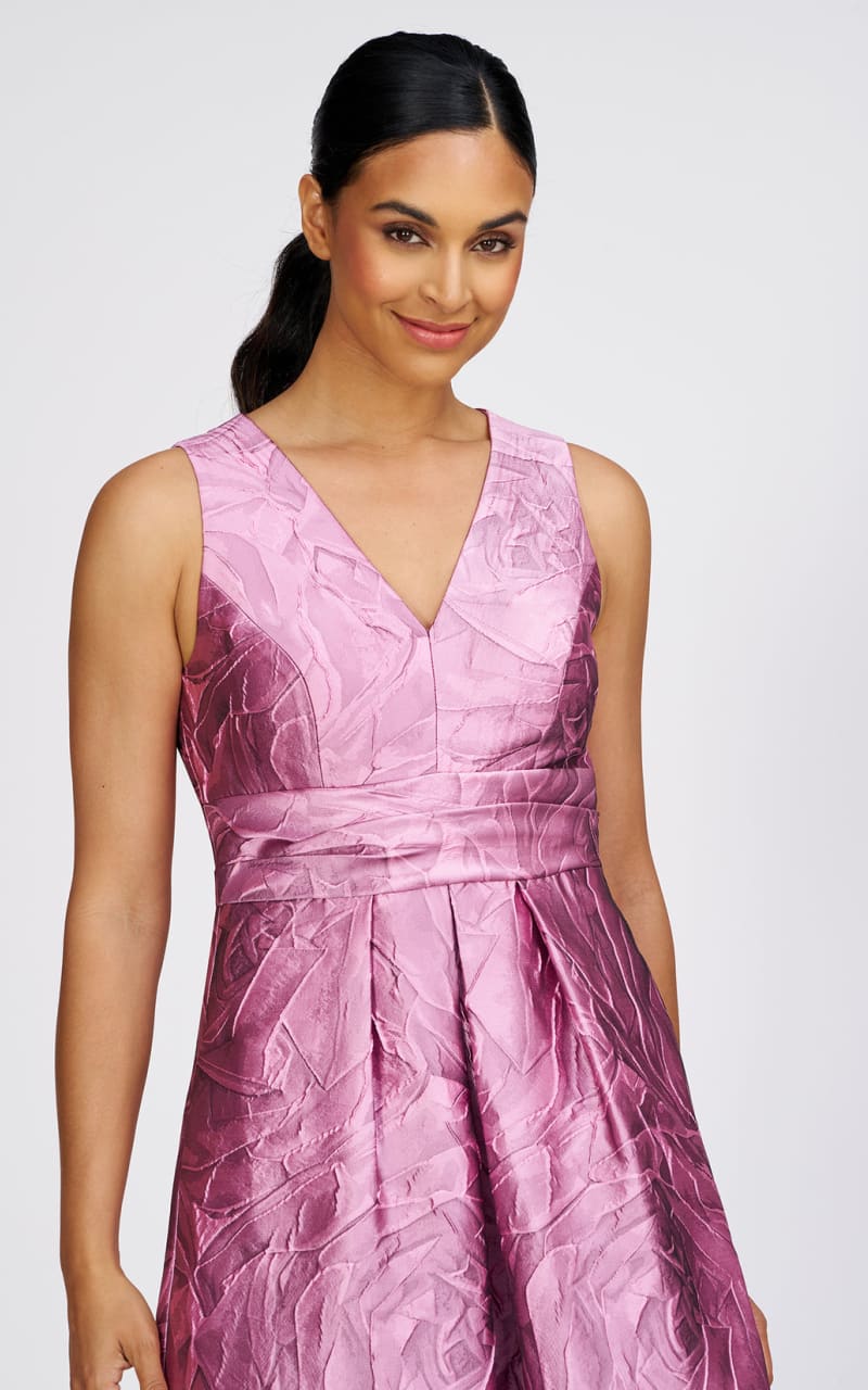 Kay Unger- Odetta Tea Length Gown - 10 - DRESS