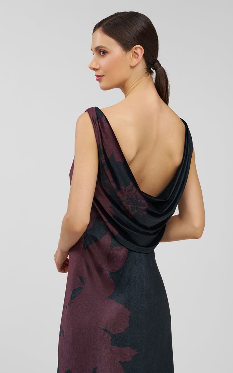 Kay Unger Pippa Gown in Deep Mink DRESS