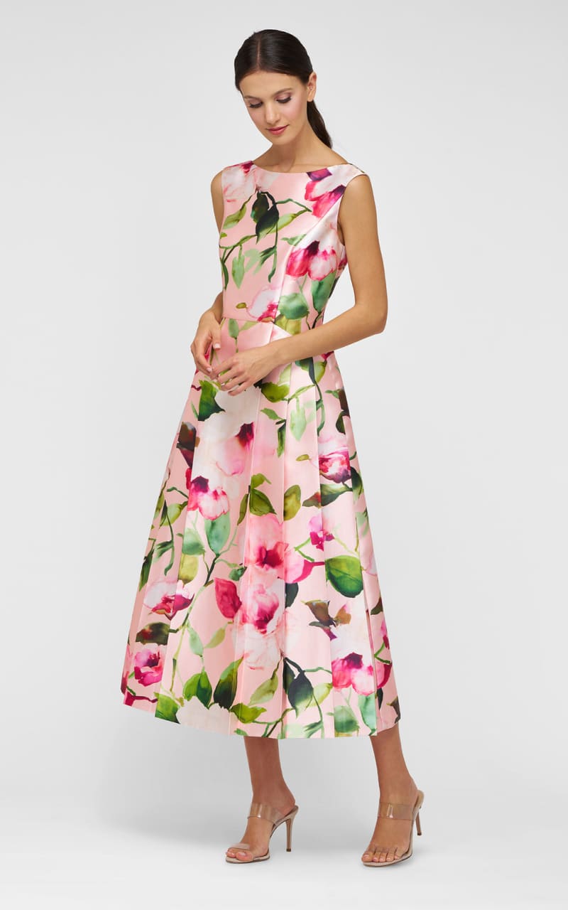 Kay Unger- Kristen Tea Length Dress - DRESS