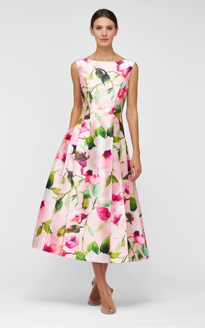 Kay Unger- Kristen Tea Length Dress - DRESS