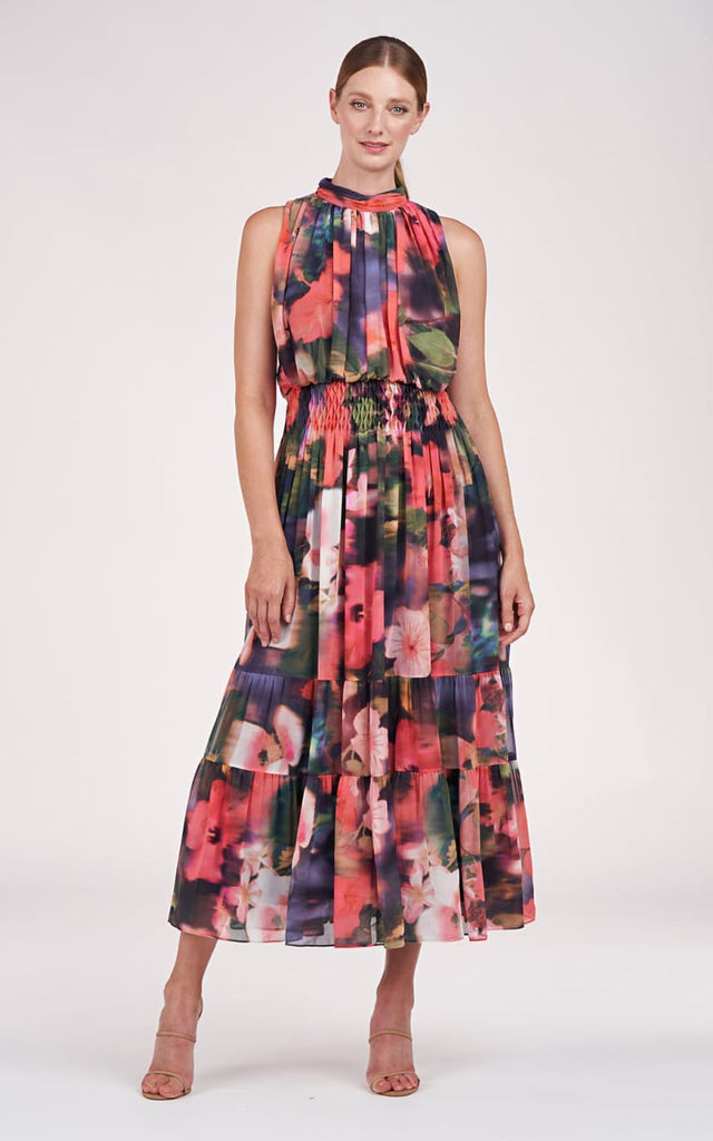 Kay Unger- Leilani Tea Length Dress