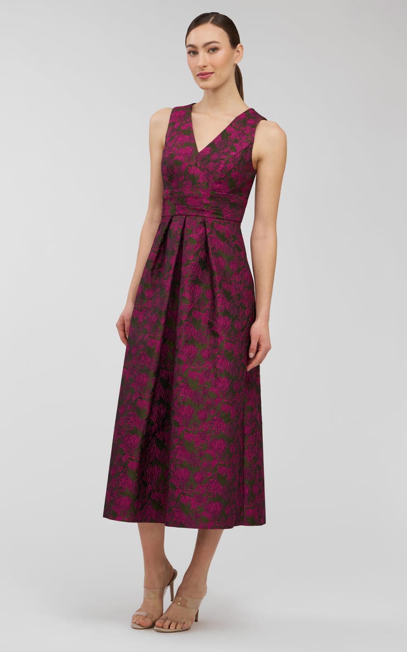 Kay Unger- Marcella Tea Length Dress - DRESS