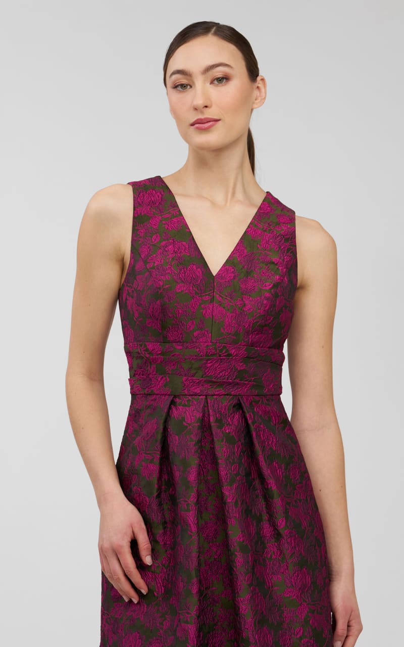 Kay Unger- Marcella Tea Length Dress - DRESS