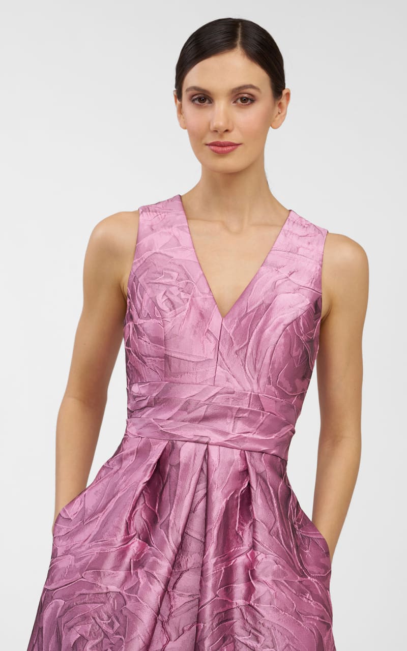 Kay Unger- Mariah Gown in Heather Rose - DRESS