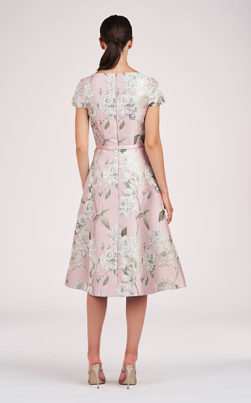 white christmas dresses Kay Unger- Mira Midi Dress white christmas dresses Kay Unger- Mira Midi Dress