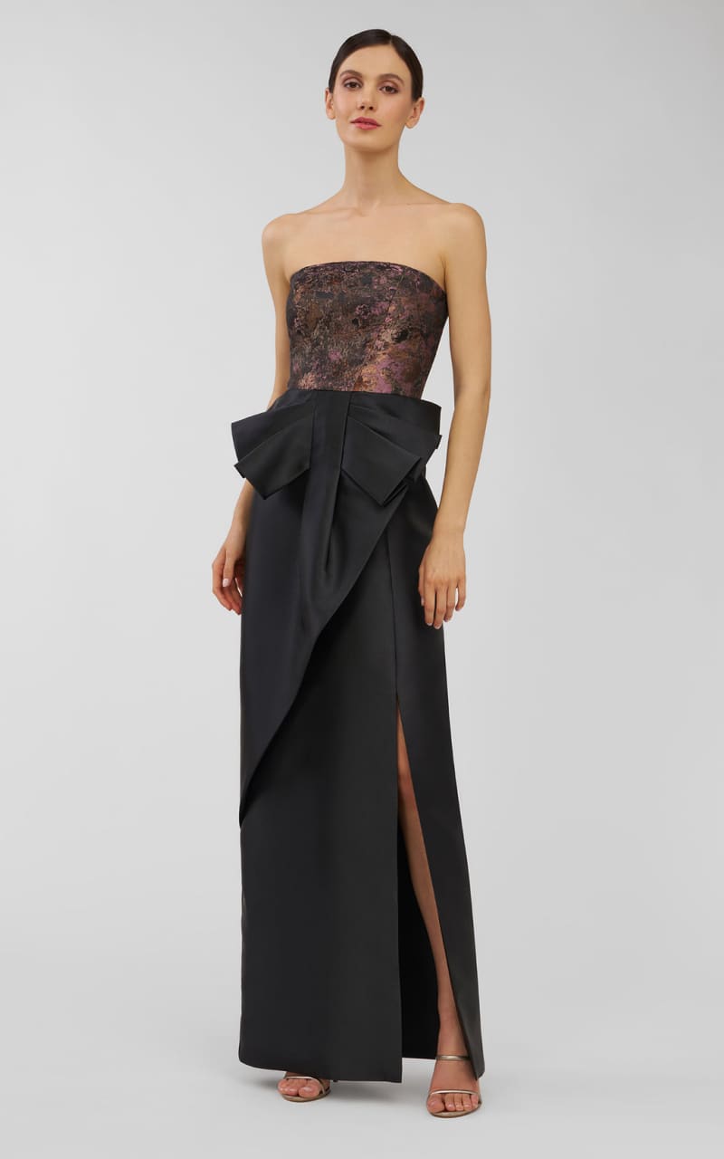 Kay Unger - Vanessa Gown in Carbon - DRESS
