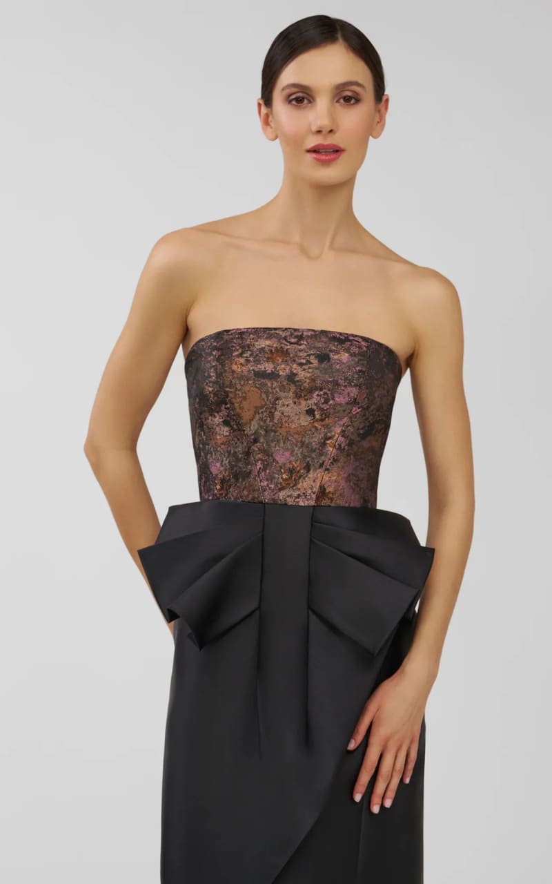 Kay Unger - Vanessa Gown in Carbon - DRESS