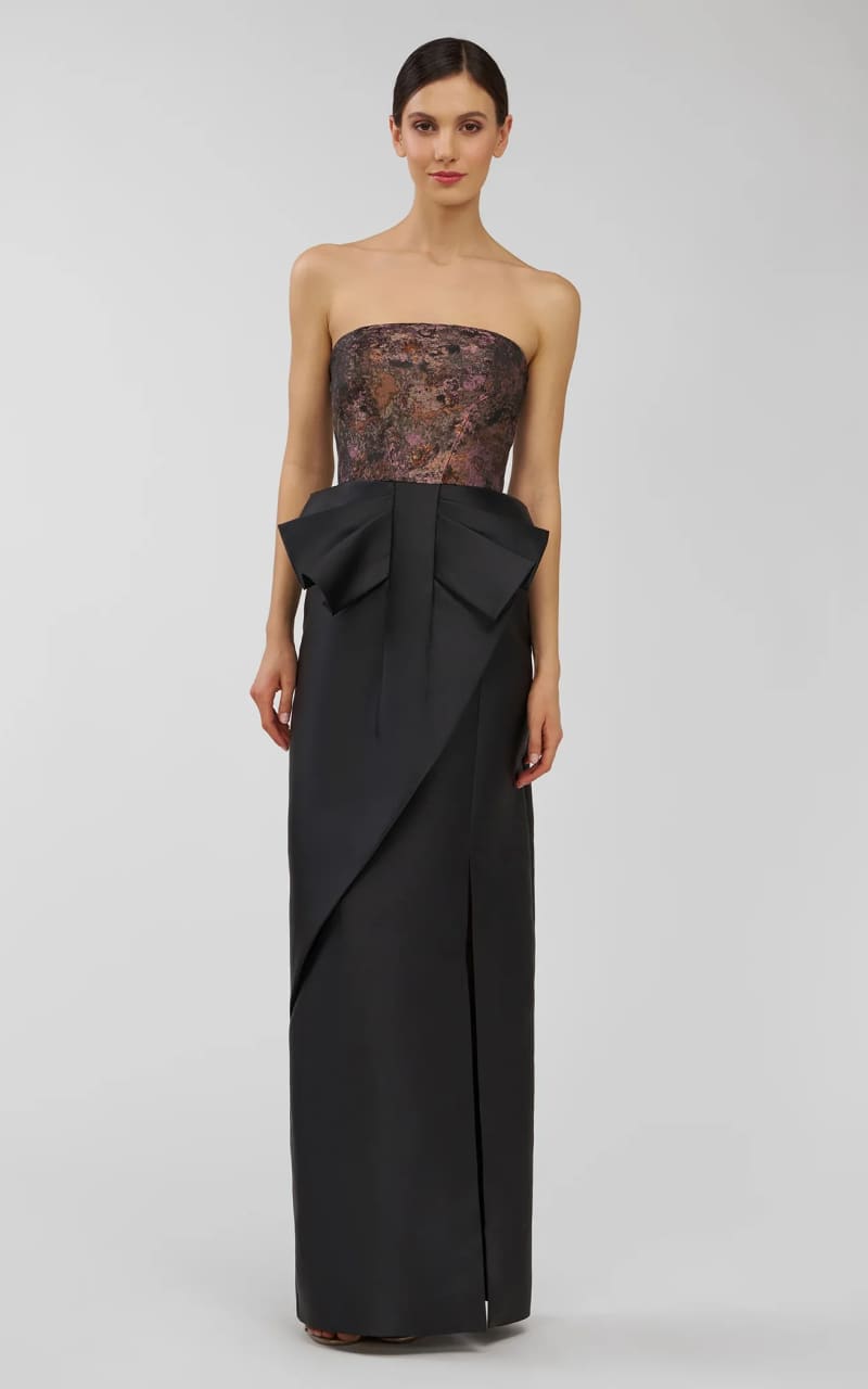 Kay Unger - Vanessa Gown in Carbon - DRESS