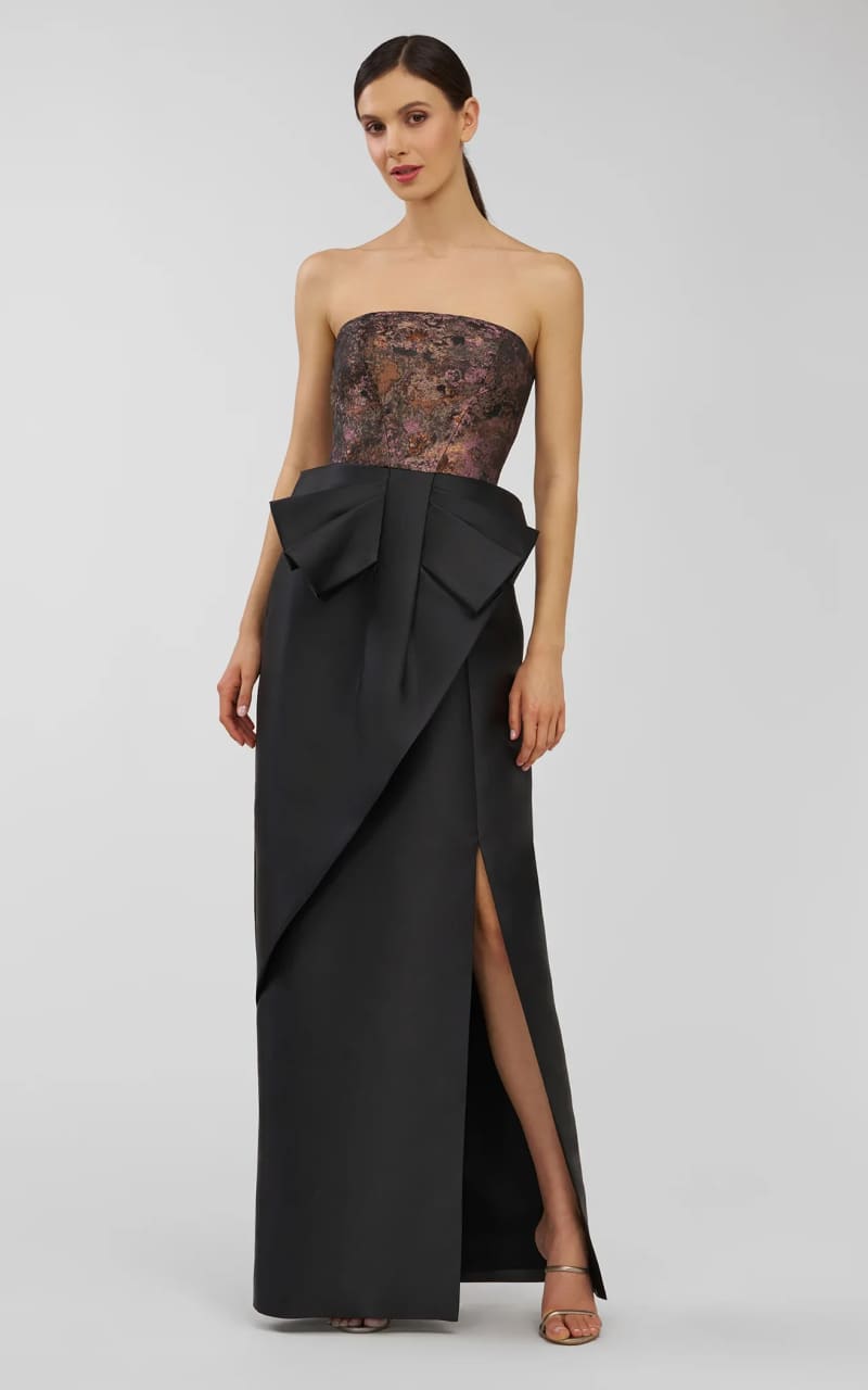 Kay Unger - Vanessa Gown in Carbon - DRESS