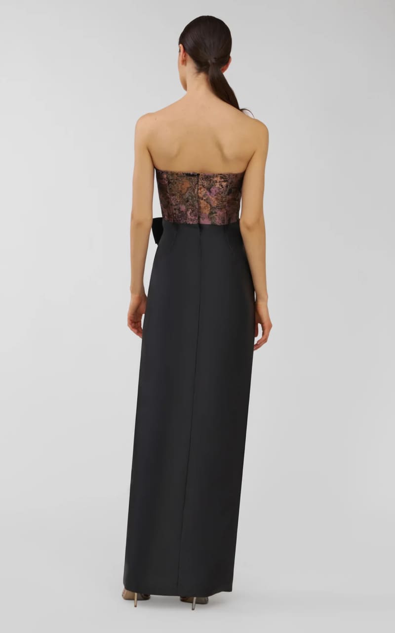 Kay Unger - Vanessa Gown in Carbon - DRESS