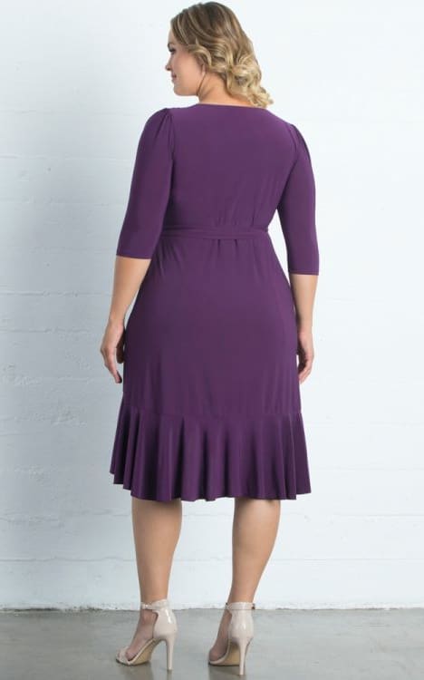 Kiyonna- Whimsy Wrap Dress - dress