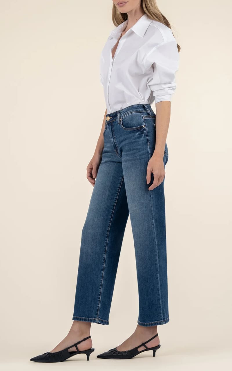 Kut From The Kloth - Charlotte High Rise Wide Leg - denim