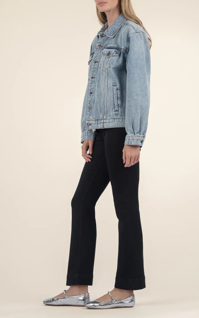 Kut From The Kloth - Emmy Boyfriend Denim Jacket - jacket