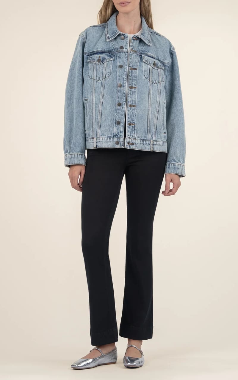 Kut From The Kloth - Emmy Boyfriend Denim Jacket - jacket