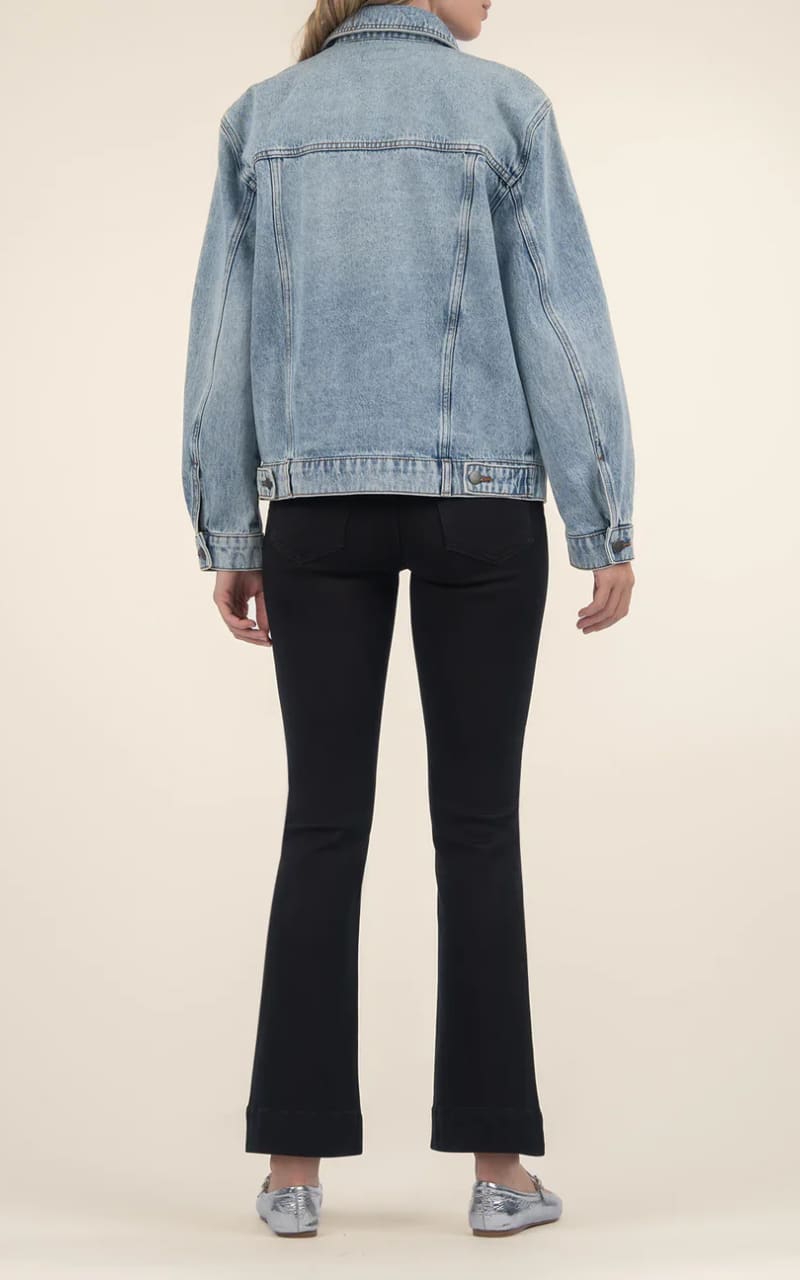 Kut From The Kloth - Emmy Boyfriend Denim Jacket - jacket