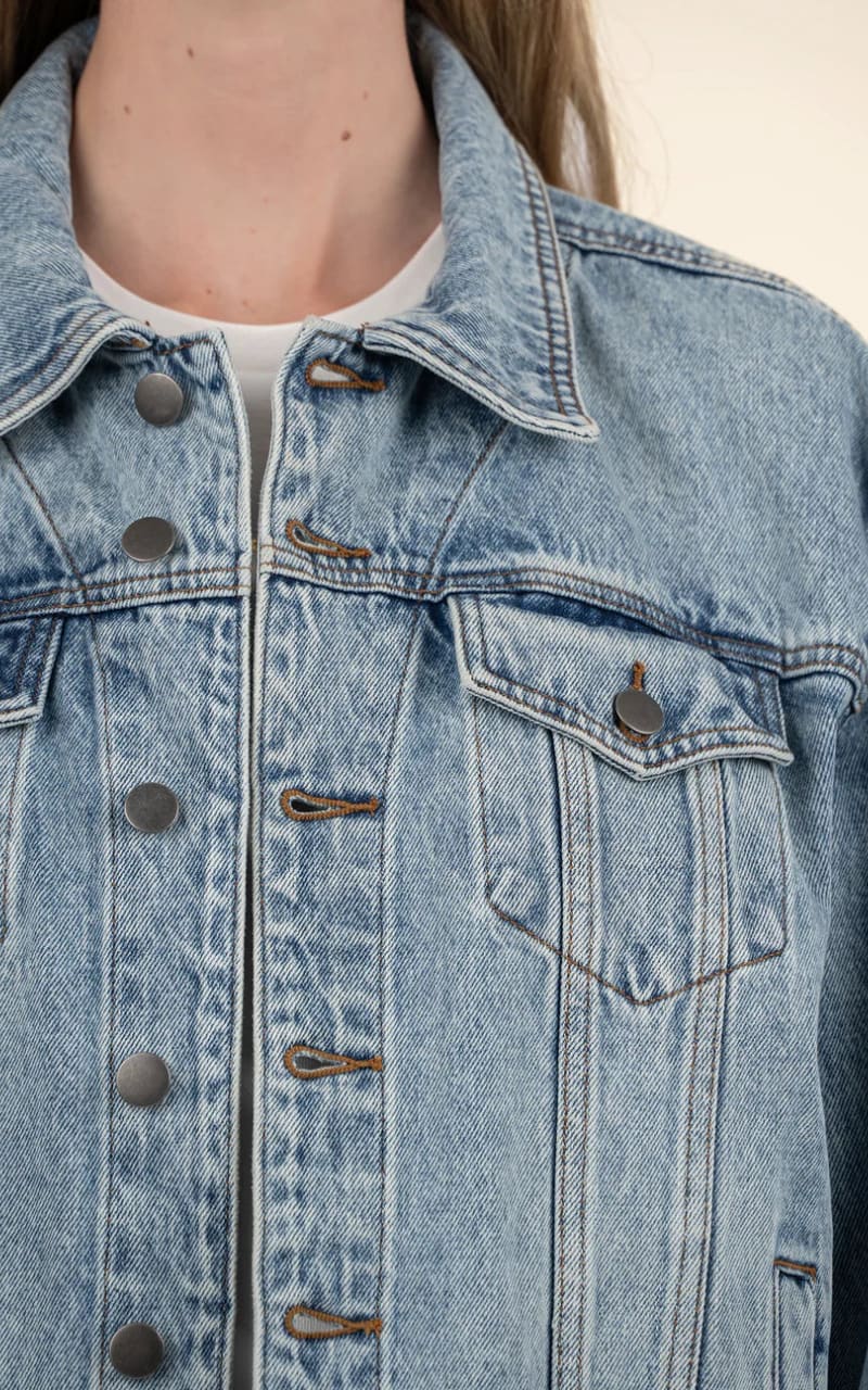 Kut From The Kloth - Emmy Boyfriend Denim Jacket - jacket