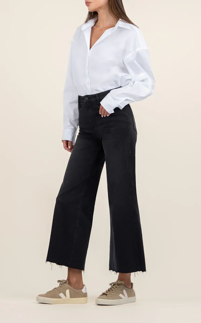 KUT From The Kloth Meg High Rise Wide Leg in Experiences