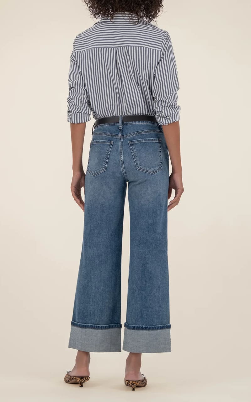 KUT From The Kloth- Meg High Rise Wide Leg