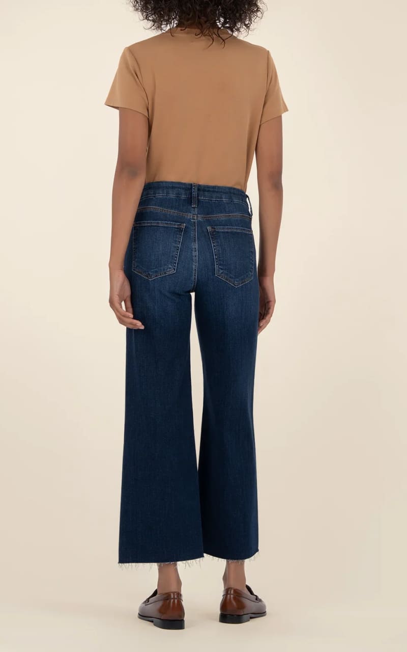 KUT From The Kloth- Meg High Rise Wide Leg in Innoxious