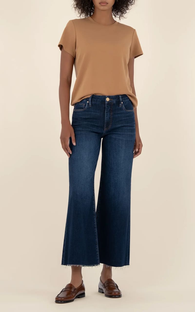 KUT From The Kloth- Meg High Rise Wide Leg in Innoxious