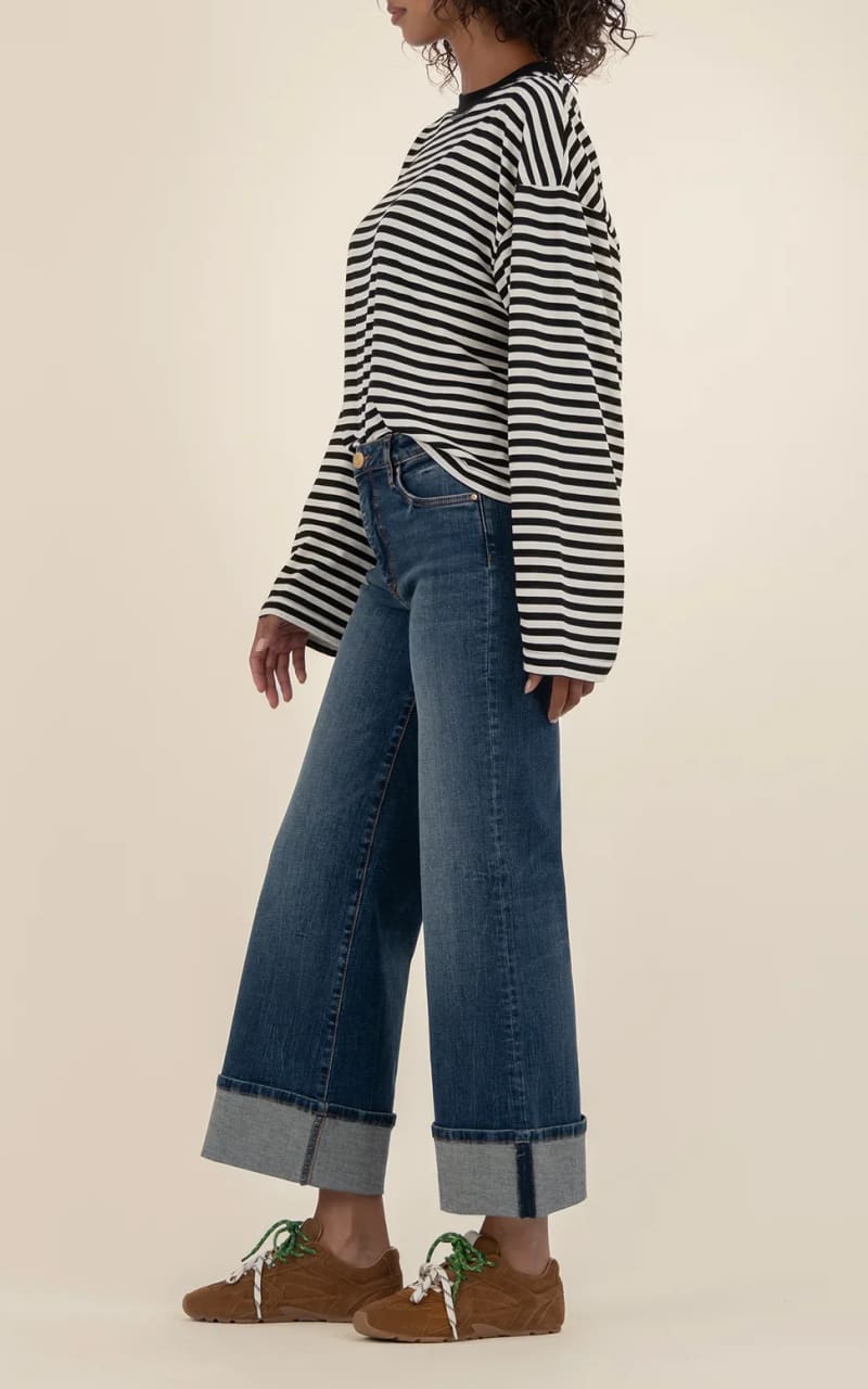 KUT From The Kloth- Meg High Rise Wide Leg