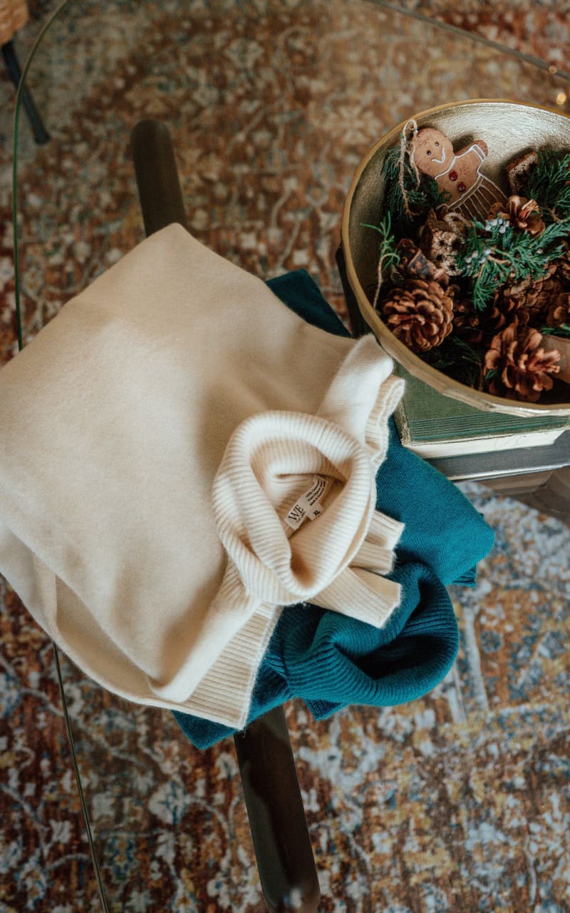 We The Label- TurtleNeck Cashmere Sweater - SWEATER &