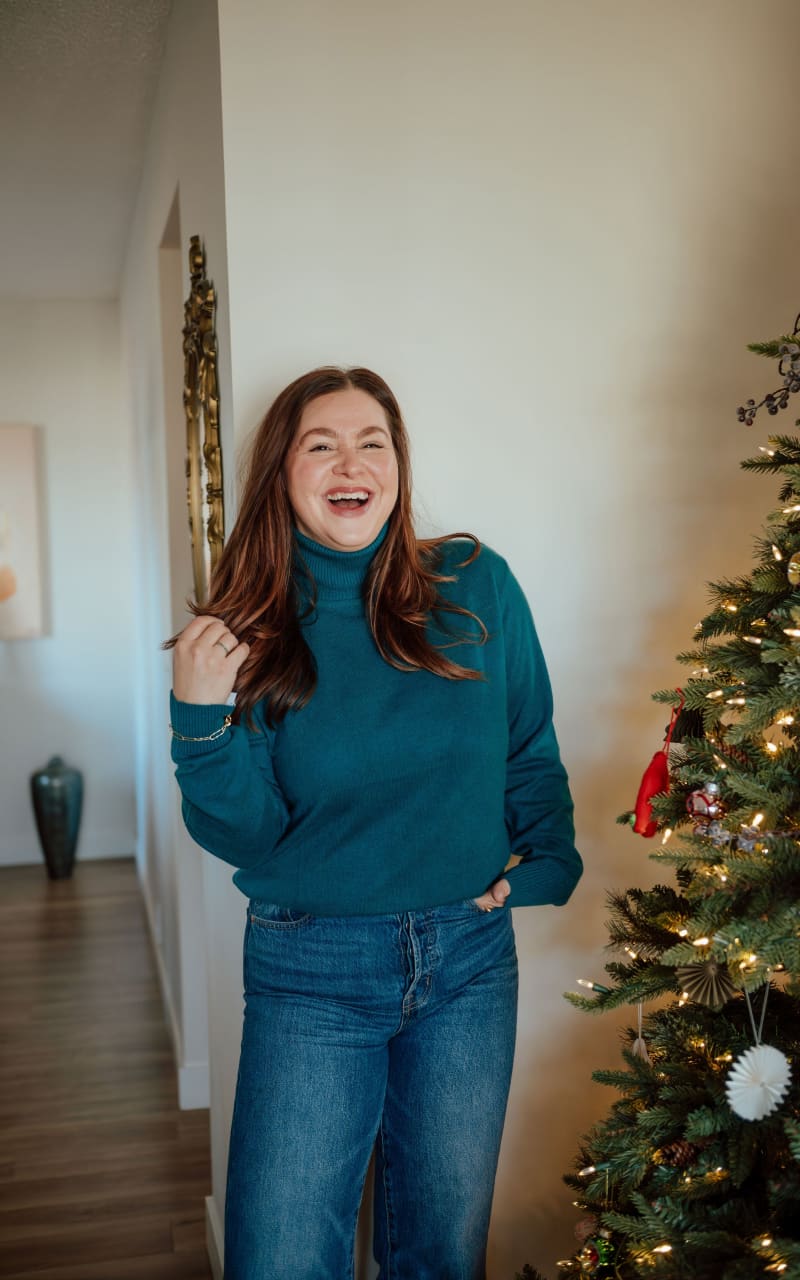 We The Label- TurtleNeck Cashmere Sweater - SWEATER &