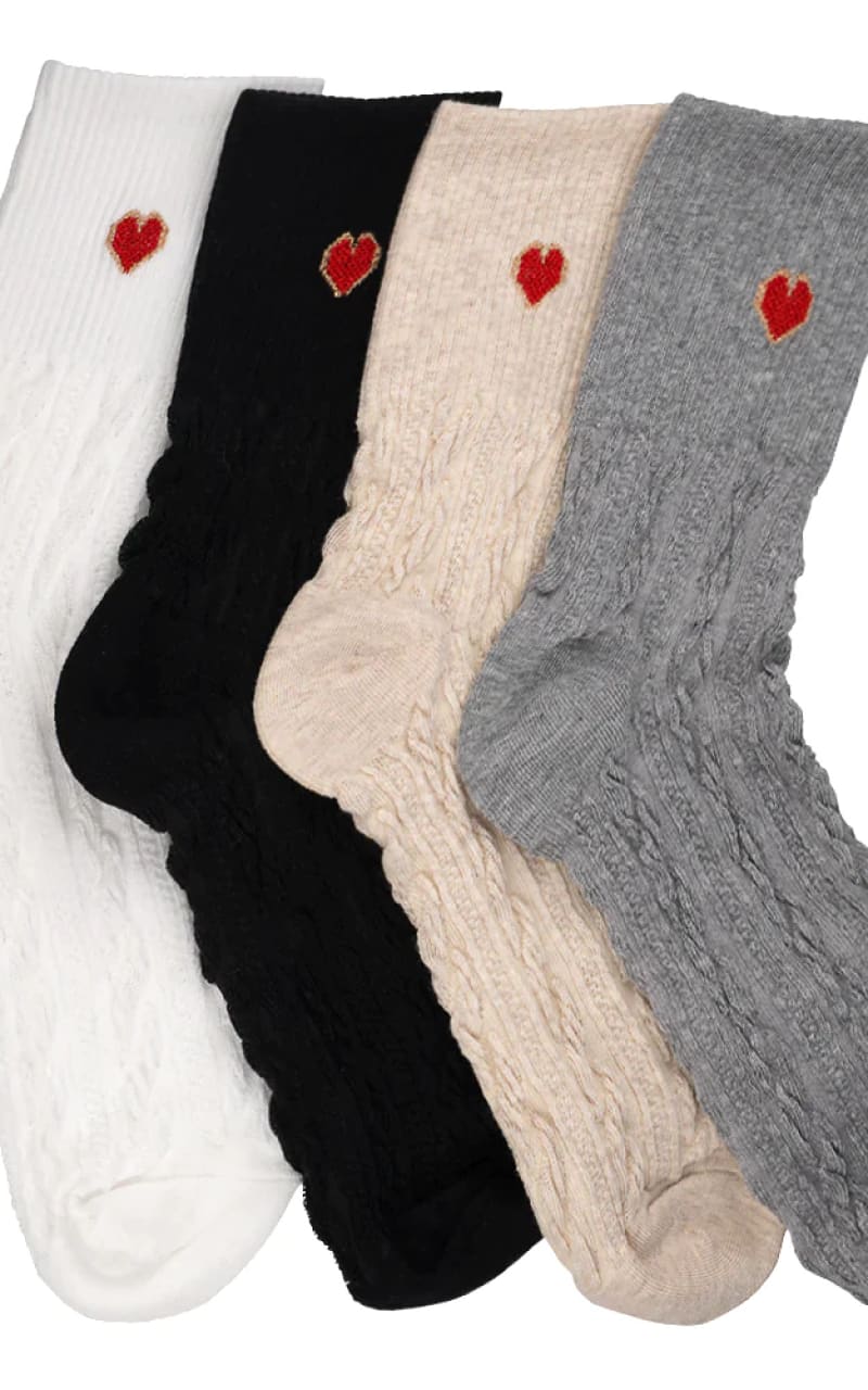 LimLim- Frilled Herat Soft Sock - accessories