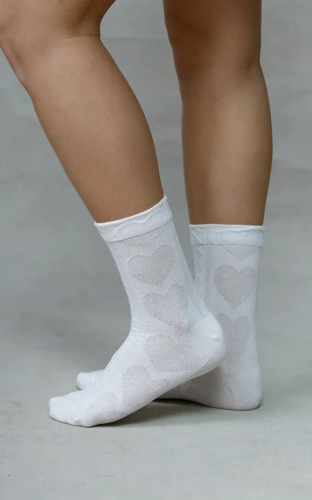 LimLim - Heart Embossed Sock - accessories