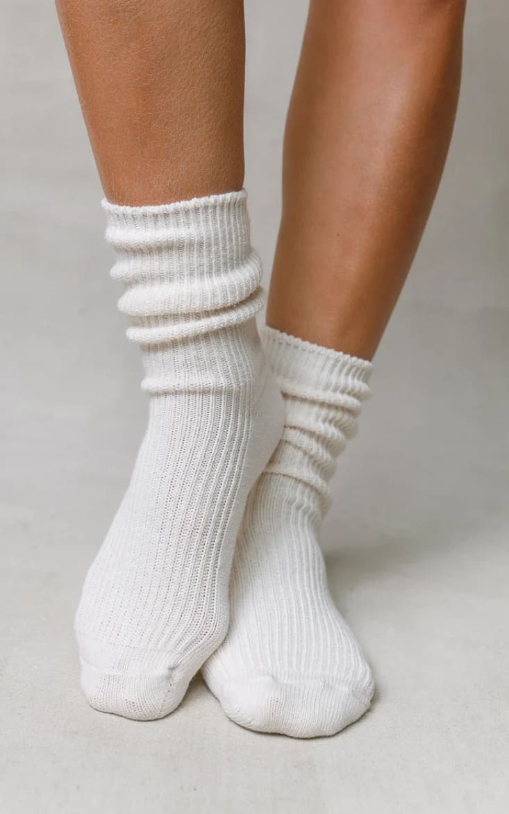 LimLim- Soft Cotton Rib Socks - accessories