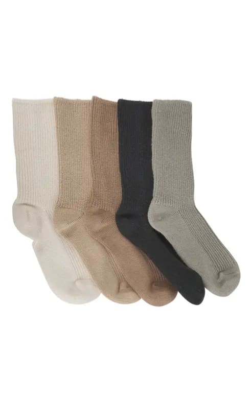 LimLim- Soft Cotton Rib Socks - accessories