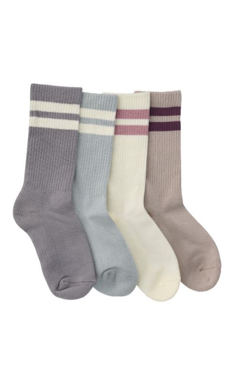 LimLim- Two Stripe Socks - accessories