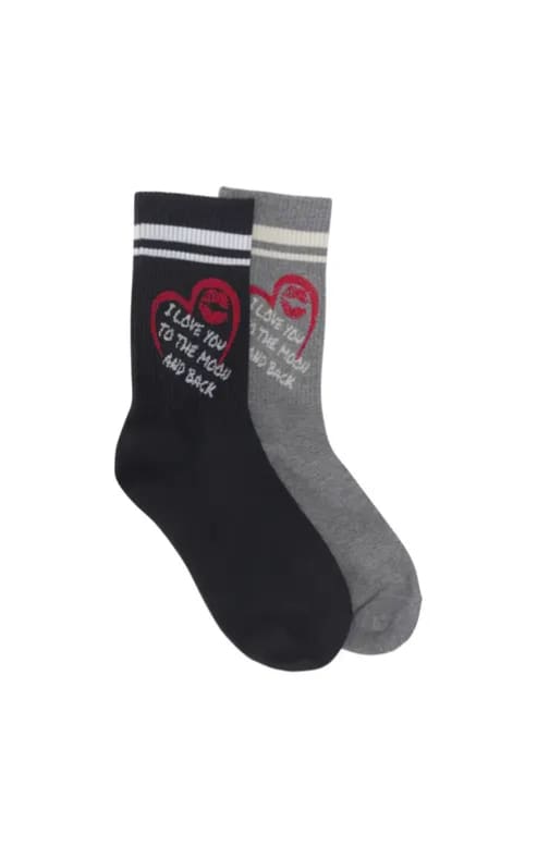 LimLim- Love You To The Moon Socks
