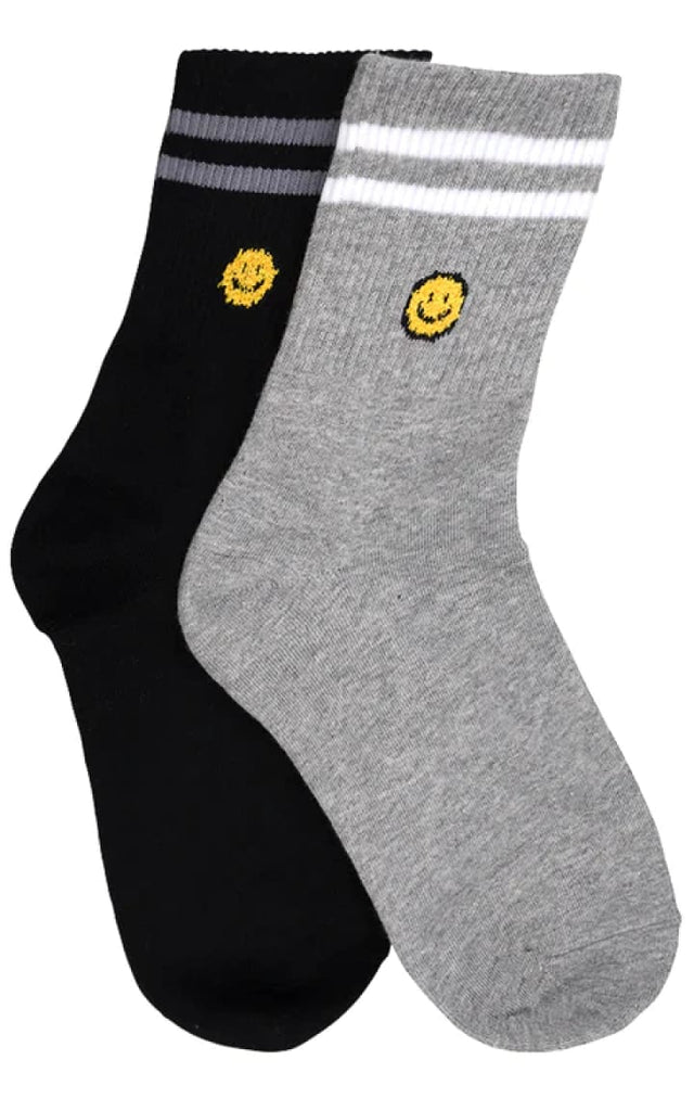 LimLim- Small Smiley Stripe Sock - accessories