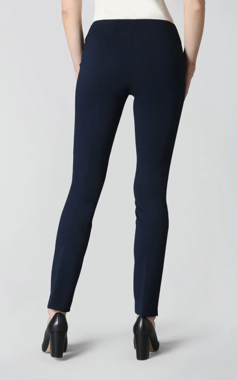 Lisette- Hollywood Fabric 31’’ Slim Pant in Navy