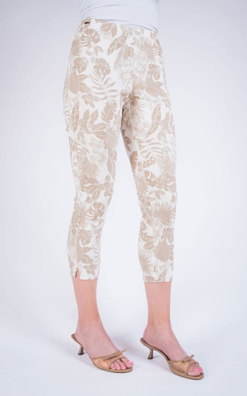 Lisette- Palmetto 25’’ Thinny Crop Printed Capri Pants
