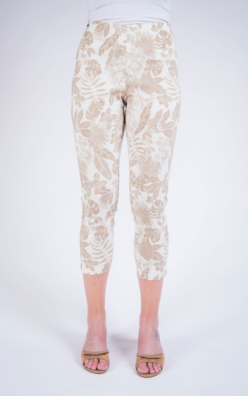 Lisette- Palmetto 25’’ Thinny Crop Printed Capri Pants