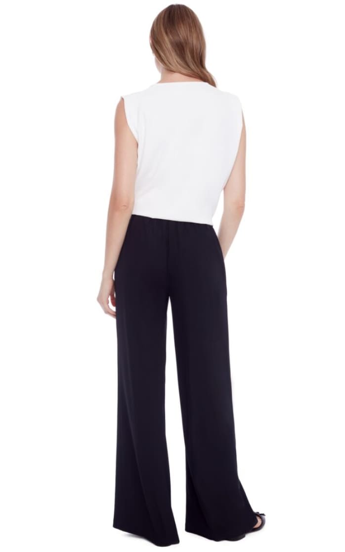 ILTM- Fiona Solid Vegan Silk Wide Leg Pant - pant