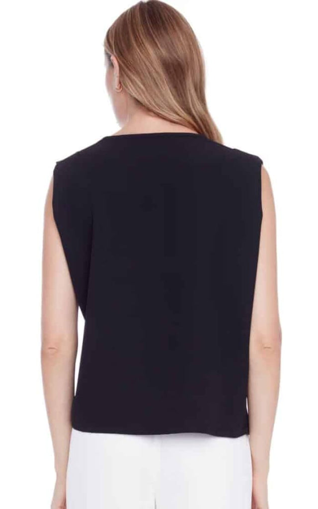 ILTM - Maylee Solid Vegan Silk Sleeveless Top - Shirts &