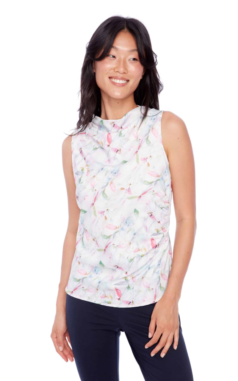 ILTM - Veronica Iris Satin Tank - Top