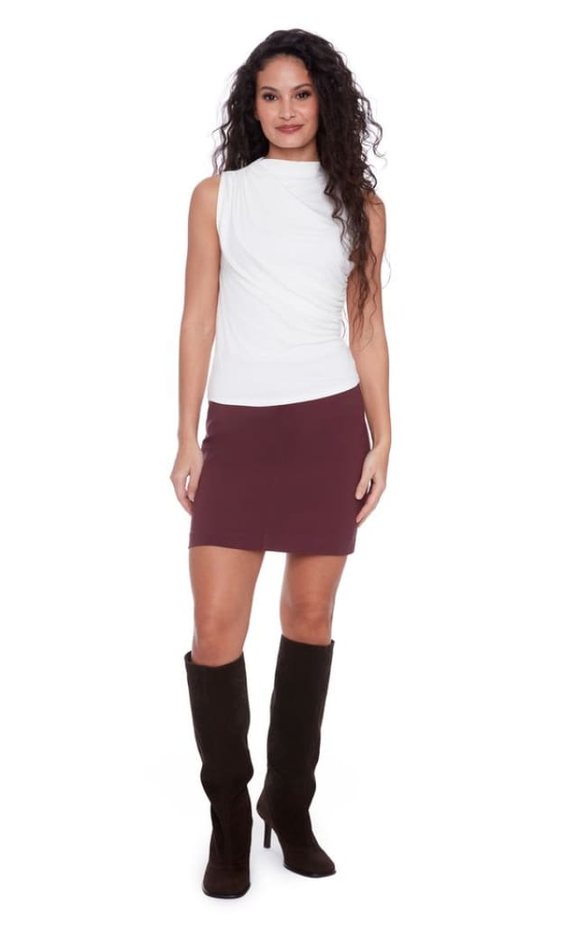 ILTM- Veronica Provence Sleeveless Top - Cloud / XS