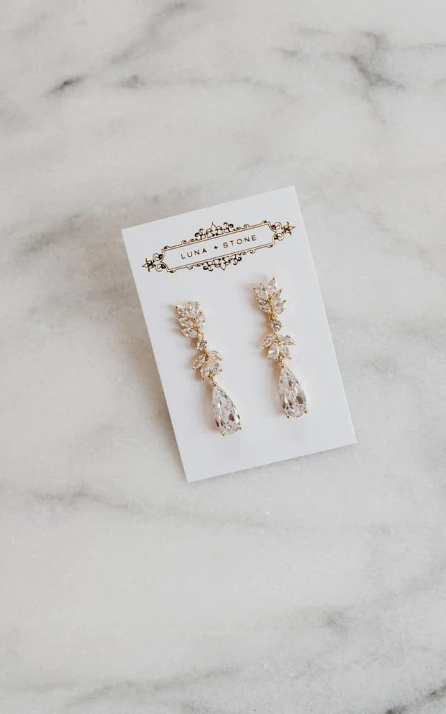 Luna & Stone- Alfina Earrings - jewelry