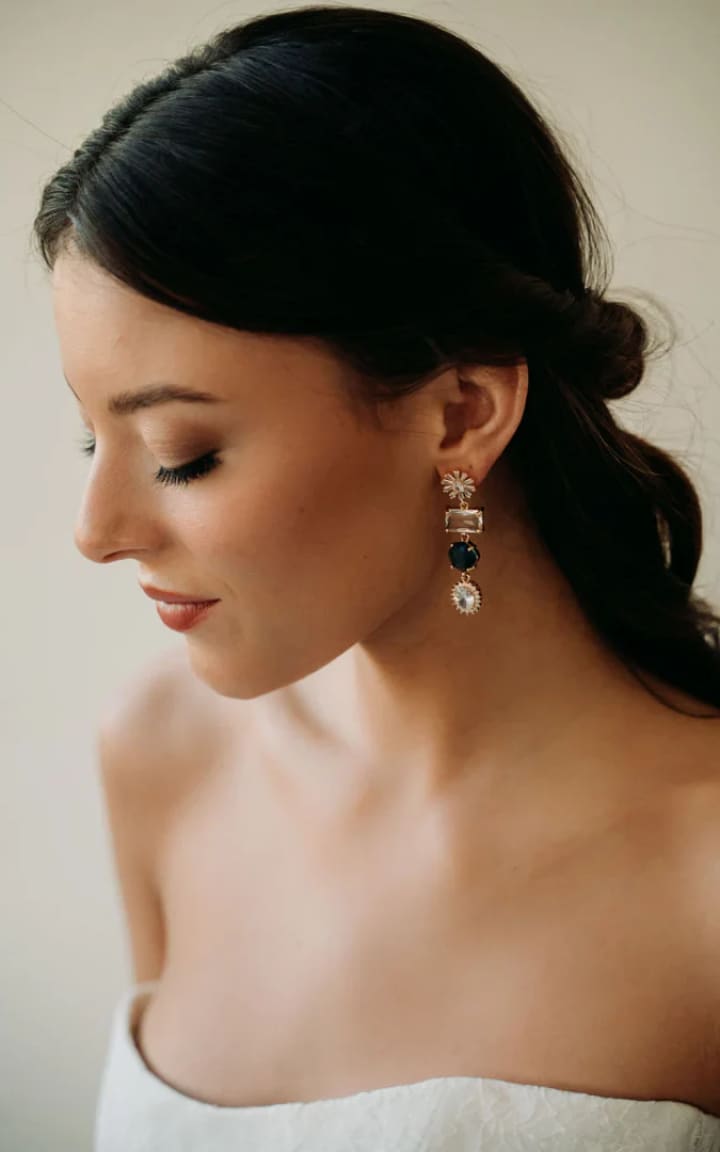 Luna + Stone- Cannes Earrings - jewelry