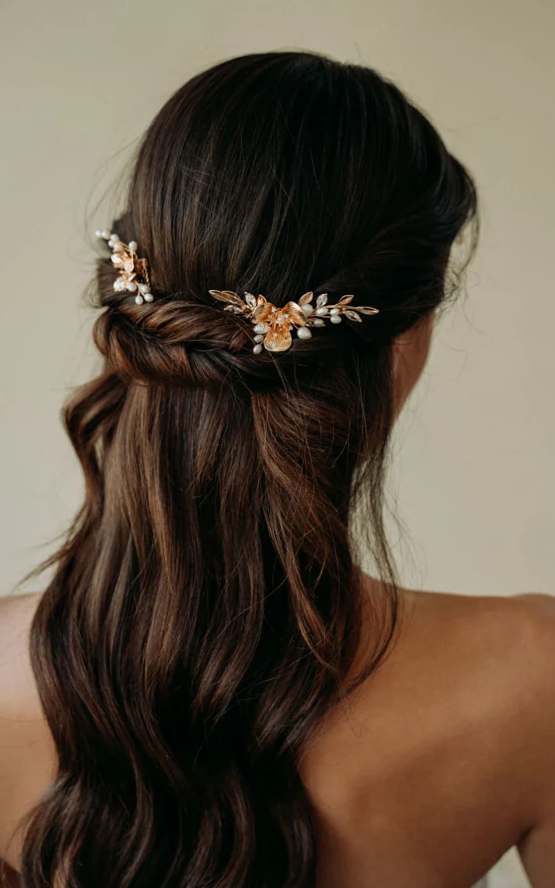 Luna + Stone - Finley Hair Comb Set - jewelry