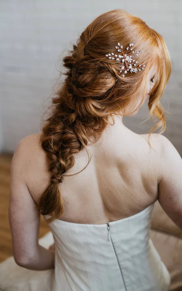 Luna + Stone - Gia Hair Comb in Gold - jewelry