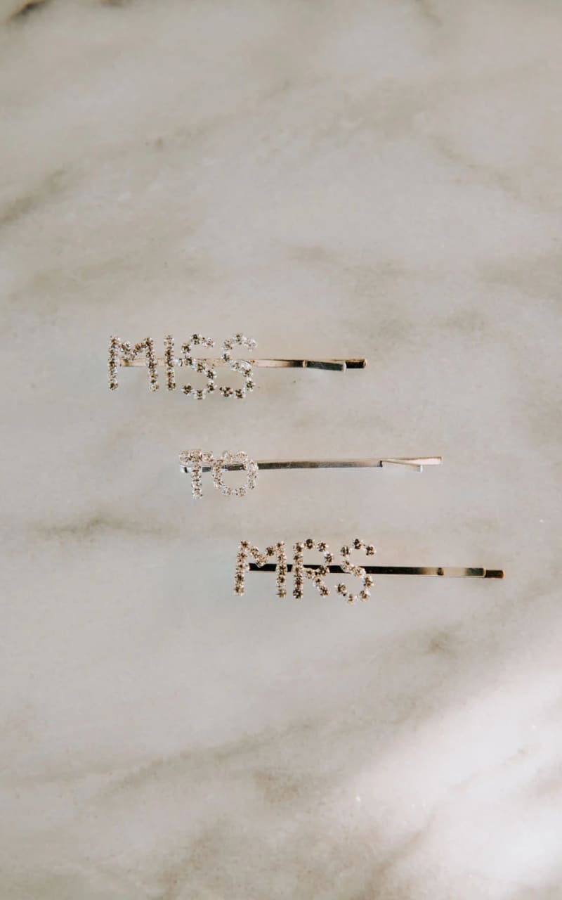 Luna & Stone- Miss to Mrs Hair Pins - jewelry