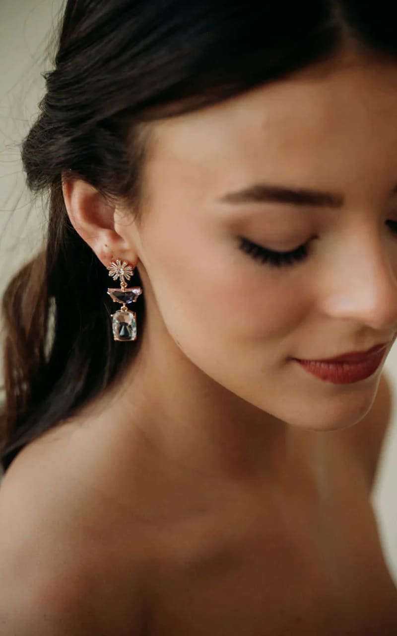 Luna + Stone- Posie Earrings - jewelry