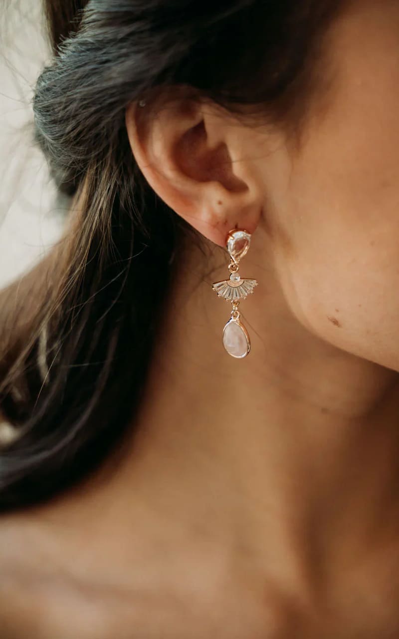Luna + Stone- Positano Earrings - jewelry