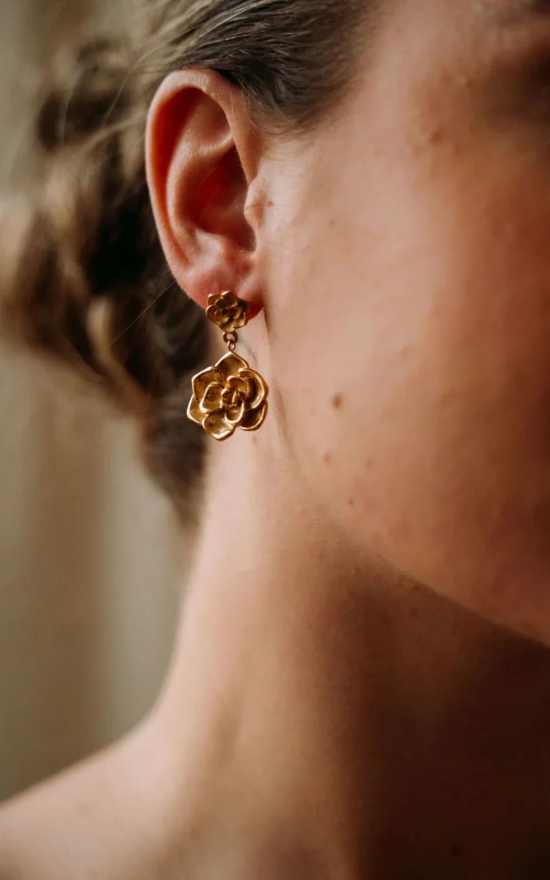 Luna + Stone- Dahlia Earrings - jewelry