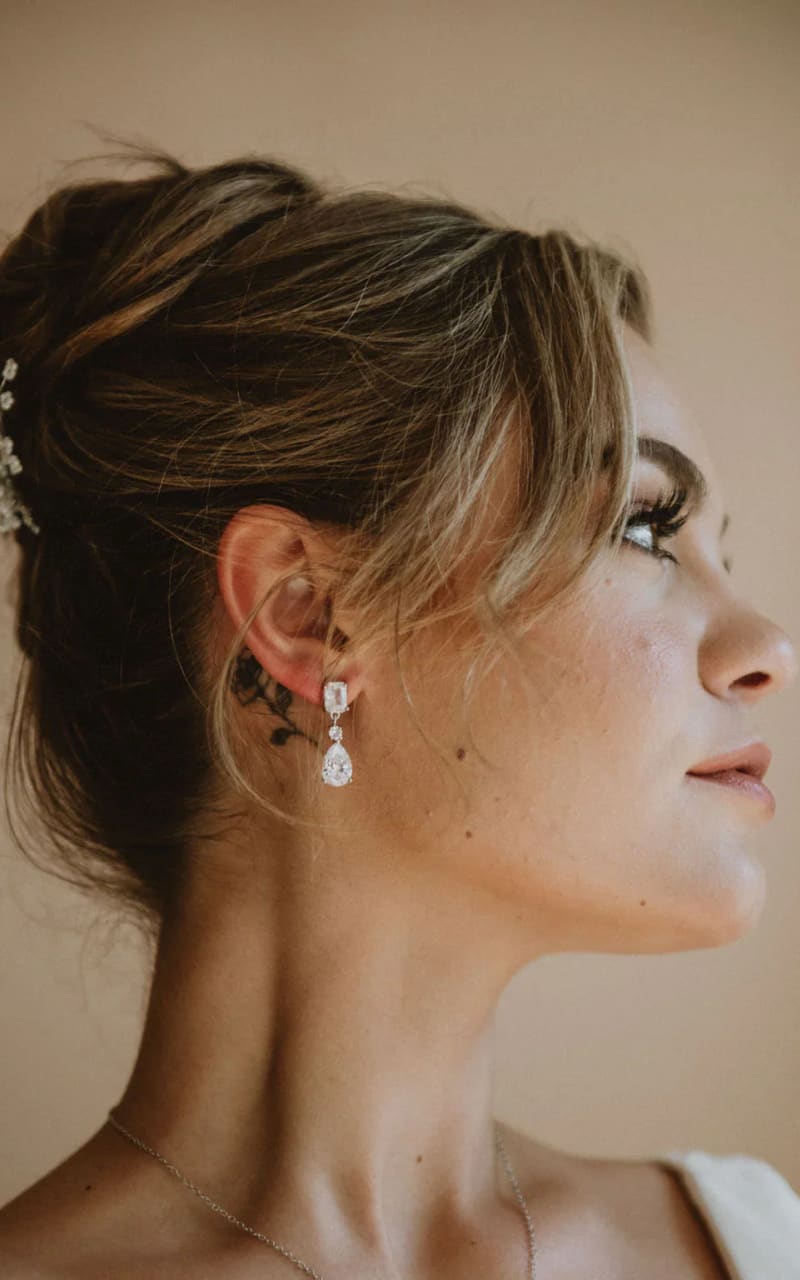 Luna + Stone- Lola Earrings - jewelry